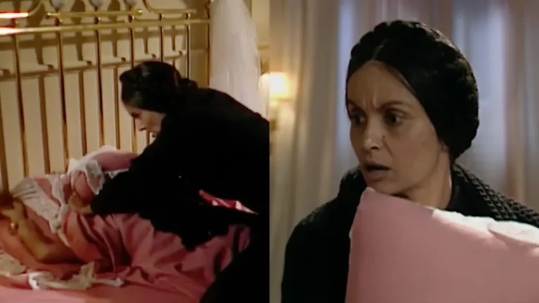 Tieta: Perpétua tenta sufocar Tieta com um travesseiro para matá-la e resultado não sai como a vilã esperava: "tu é muito sínica"